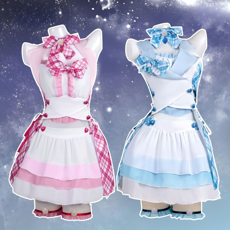 Halloween Costume Kids - ネコパラ チョコラ バニラ キュートなソフトガール ロリータドレス コスプレコスチューム