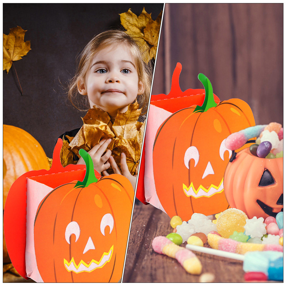 12個入り、装飾用バッグ、カボチャ型、くり抜き加工、難燃性紙 - Halloween Pumpkin Decor Led のレビューと価格