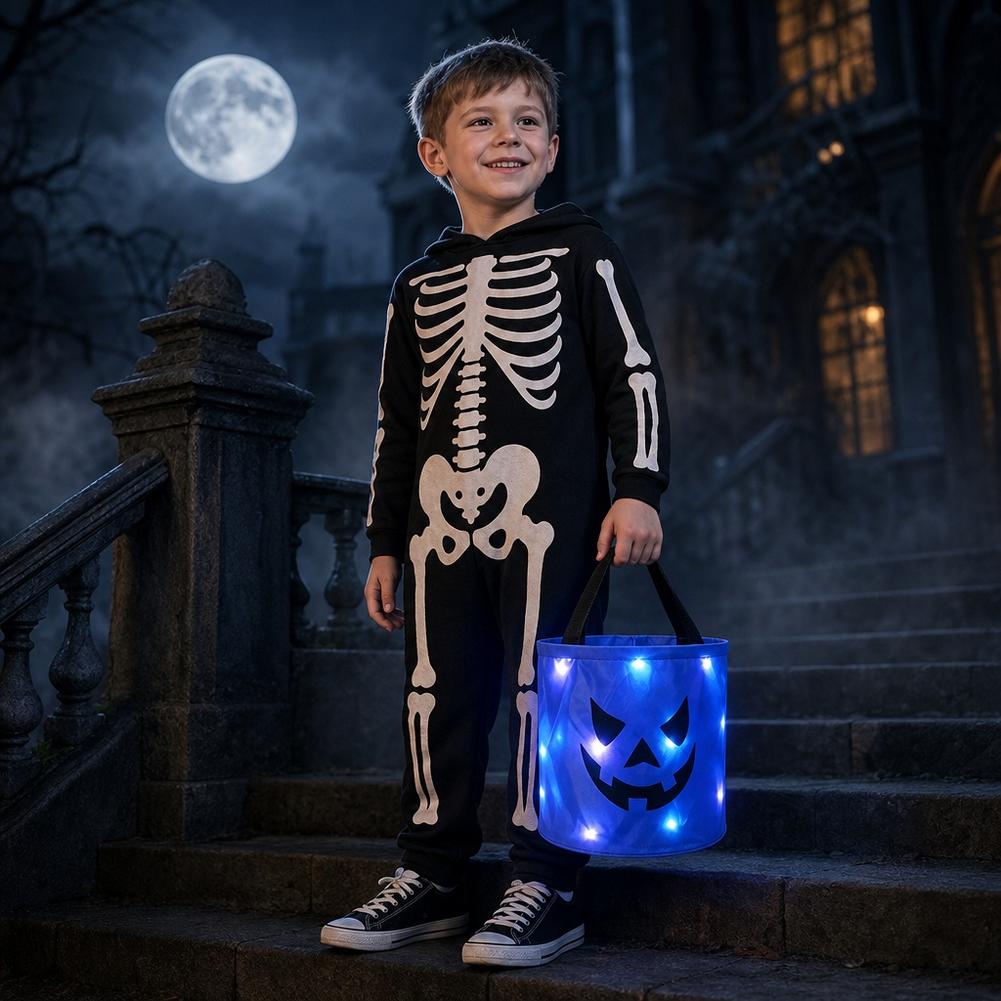 ハロウィーンの「トリック・オア・トリート」パーティー用、光る - Halloween Pumpkin Decor Led のレビューと価格