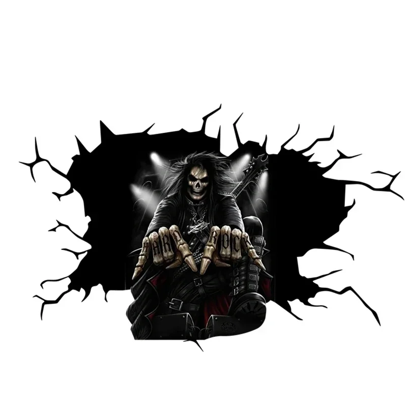 ハロウィーンの骸骨をモチーフにしたホラーカー用ステッカー。P - Halloween Skeleton Decoration のレビューと価格