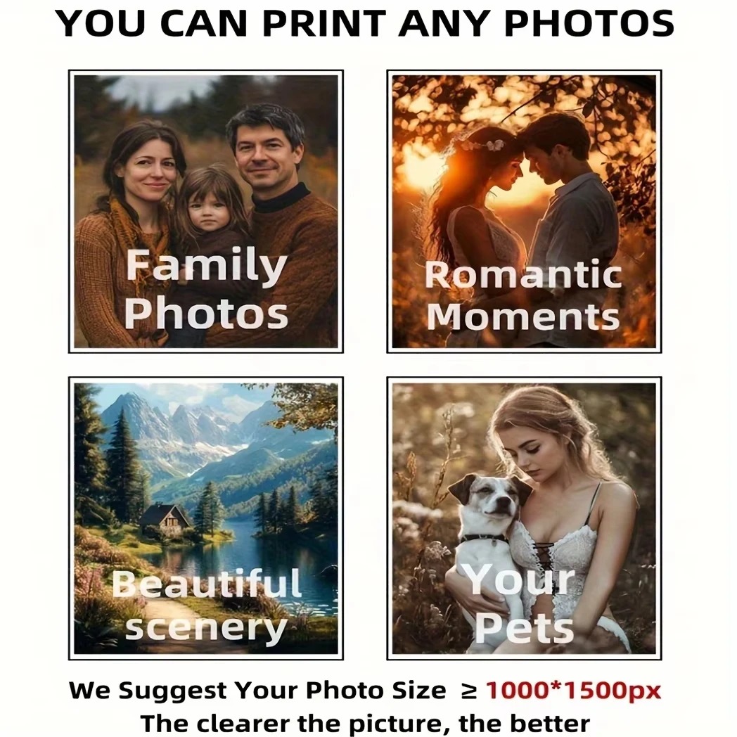カスタムプリントキャンバス絵画、あなたの写真から作る、結婚式 - Halloween Party Supplies のレビューと価格