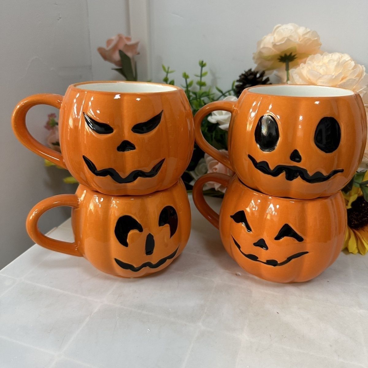ハロウィーンのジャック・オー・ランタン、かぼちゃの形をしたセ - Pumpkin Lantern Halloween のレビューと価格