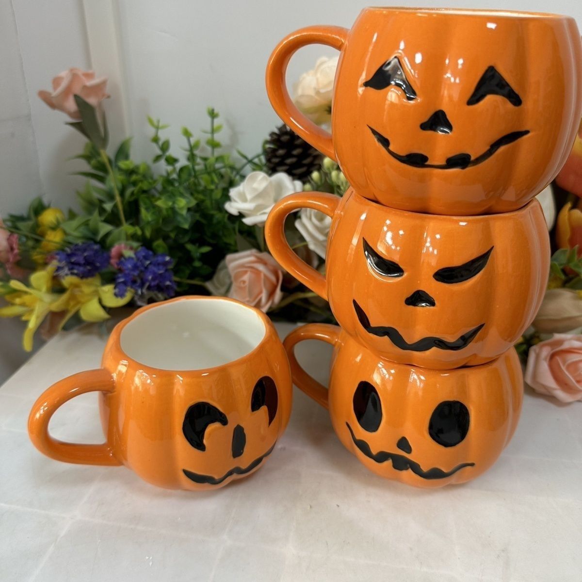 ハロウィーンのジャック・オー・ランタン、かぼちゃの形をしたセ - Pumpkin Lantern Halloween のレビューと価格