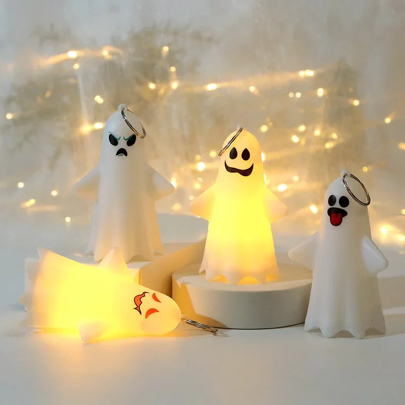 ハロウィーンの幽霊ランタン、ミニサイズの吊り下げ式LEDかぼ - Pumpkin Lantern Halloween のレビューと価格